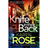 Karen Rose Knife in the Back hardback thriller, imported from the UK