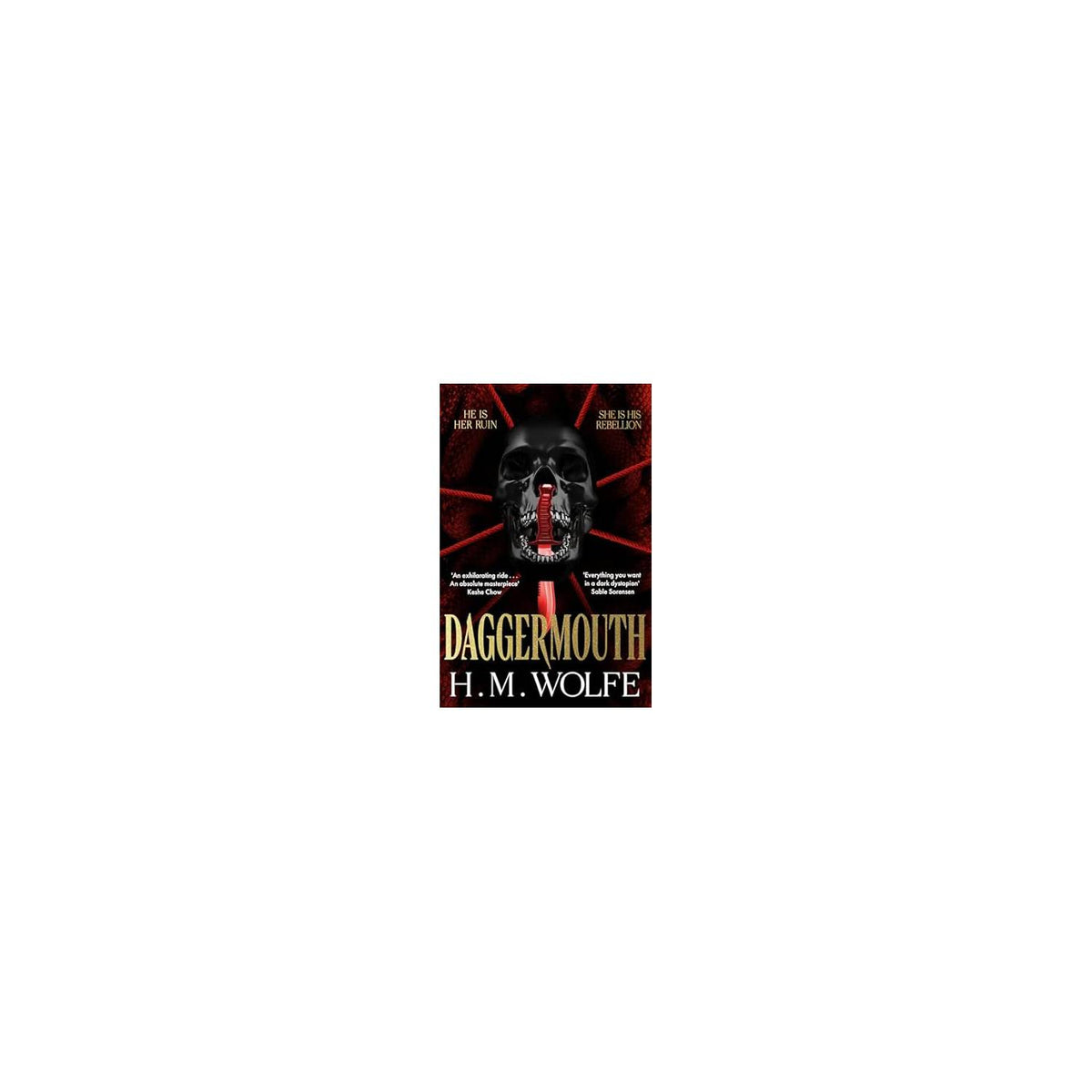 H.M. Wolfe Daggermouth British hardback book, UK version