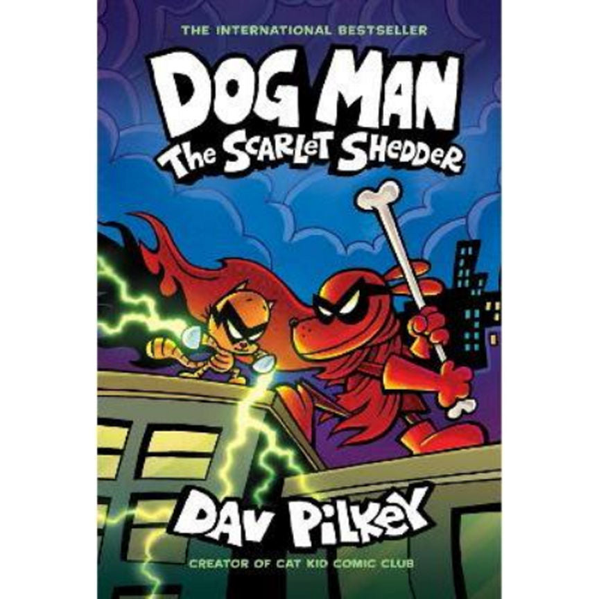 Dog Man 12: The Scarlet Shedder by Dav Pilkey GOODS ASDA   