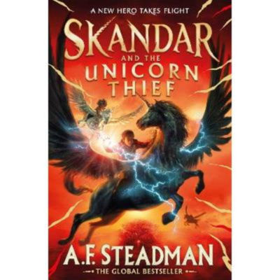A.F. Steadman Skandar Unicorn Thief children's fantasy book, imported from the UK