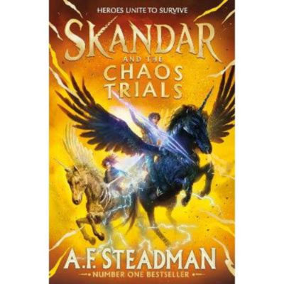 Skandar Chaos Trials book by A.F. Steadman - British product