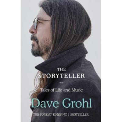 Dave Grohl Storyteller paperback book, imported from the UK
