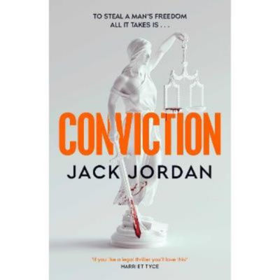 Conviction hardback by Jack Jordan, imported from the UK