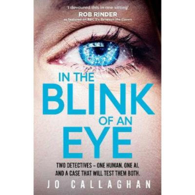 Jo Callaghan In the Blink of an Eye paperback, UK version