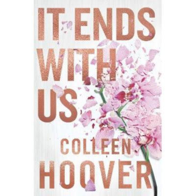 Colleen Hoover It Ends With Us hardback book, UK version