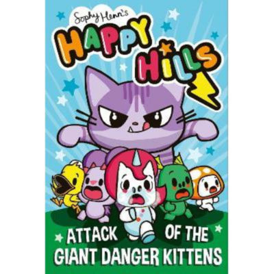 Sophy Henn graphic novel Attack of the Giant Danger Kittens, imported from the UK