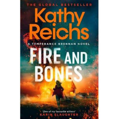 Kathy Reichs Fire and Bones paperback, imported from the UK