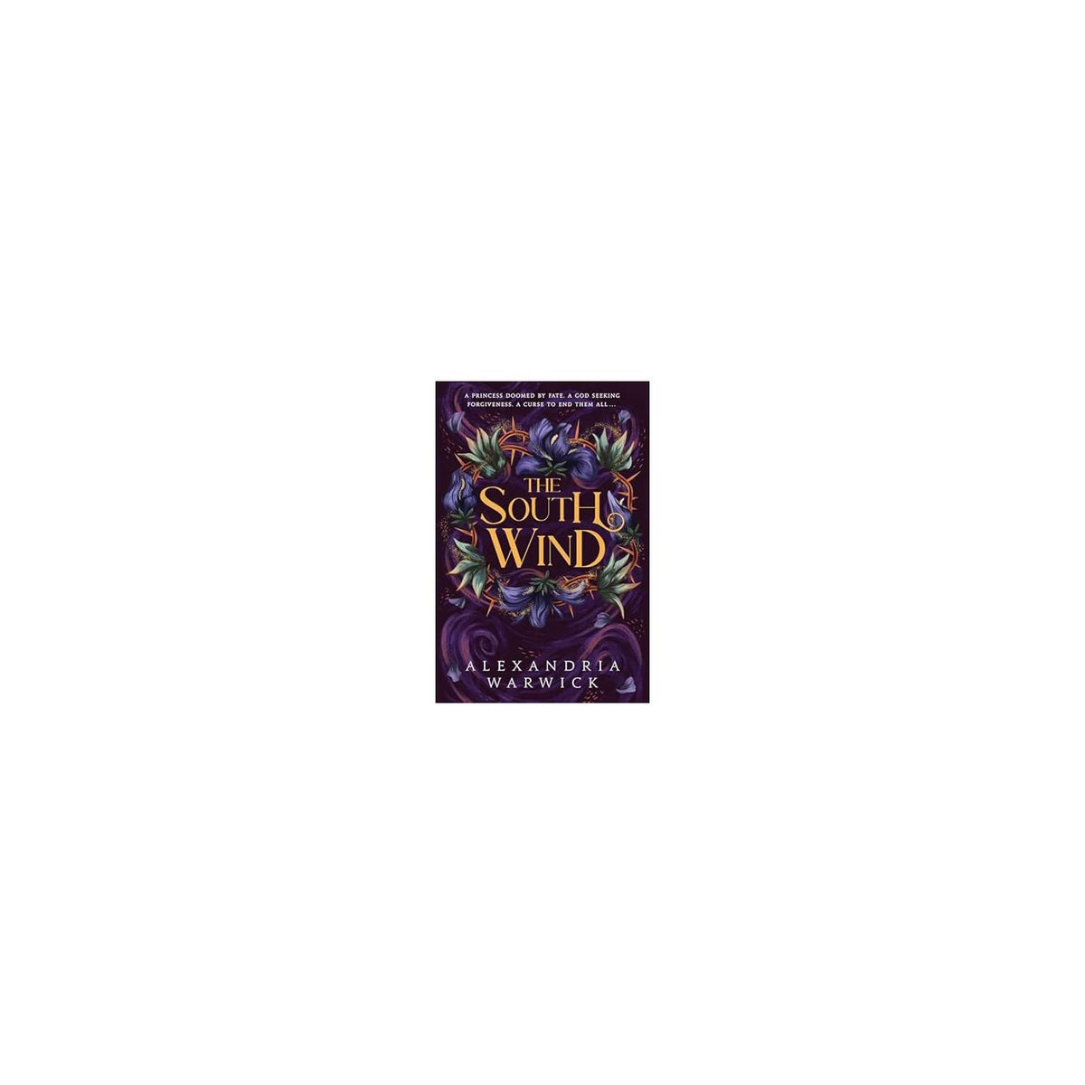 Alexandria Warwick South Wind fantasy romance paperback, UK version