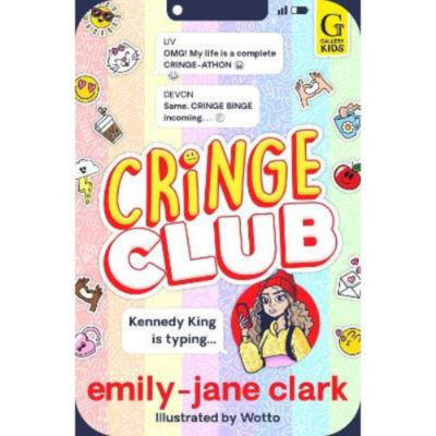 Emily-Jane Clark Kids Cringe Club book (British brand)