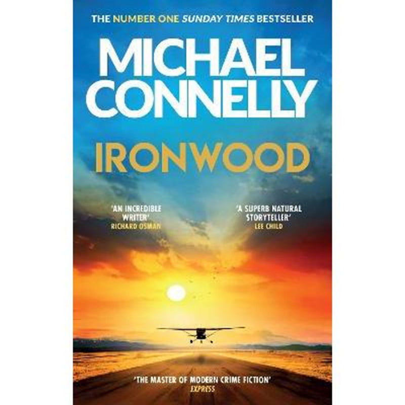Michael Connelly Ironwood hardback thriller, imported from the UK