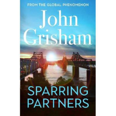 John Grisham Sparring Partners hardback book cover (British brand)