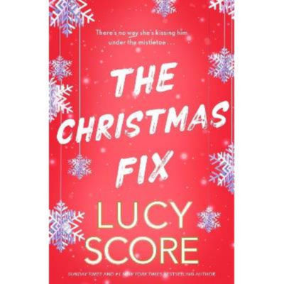 Lucy Score Christmas Fix paperback cover, imported from the UK