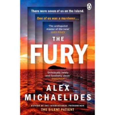 Alex Michaelides thriller paperback The Fury (British brand)