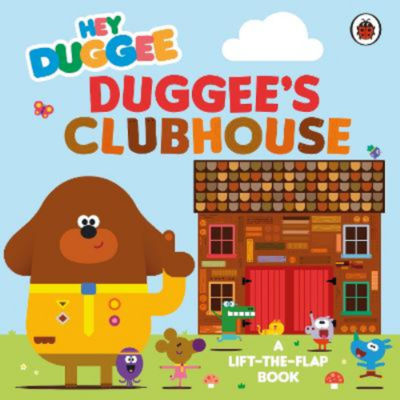 Hey Duggee Duggee's Clubhouse lift-the-flap book, imported from the UK