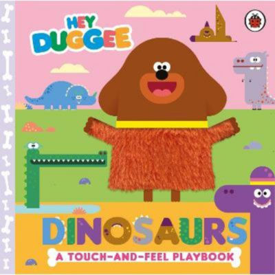 Hey Duggee Dinosaurs touch and feel book - British product
