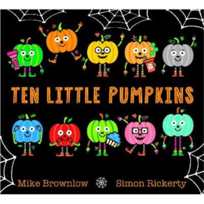 Ten Little Pumpkins children's counting book, UK version