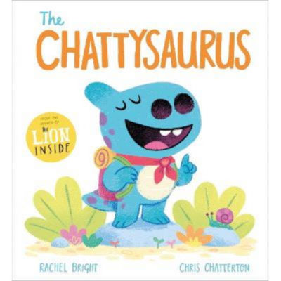 Chattysaurus picture book by Rachel Bright, UK version