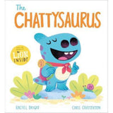 Chattysaurus picture book by Rachel Bright, UK version