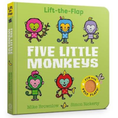 ASDA Five Little Monkeys Play Hide-and-Seek Children's Board Book- Buy online at McGrocer