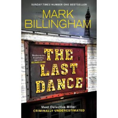 Billingham Last Dance hardback crime novel - British product