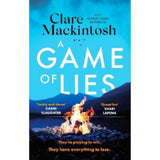Clare Mackintosh Game of Lies paperback book (British brand)