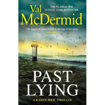 Val McDermid Past Lying hardback book, imported from the UK