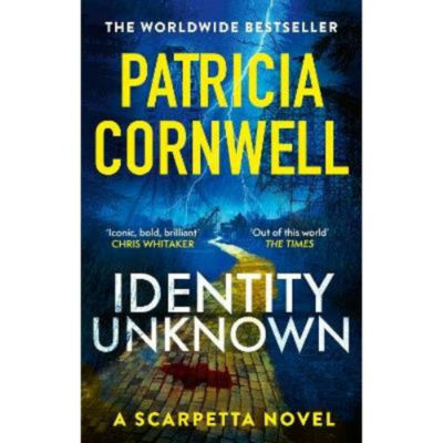 Patricia Cornwell Identity Unknown paperback (British brand)