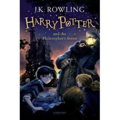 Harry Potter and the Philosopher's Stone paperback book, UK version