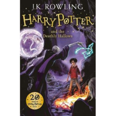 Harry Potter and the Deathly Hallows paperback book, UK version