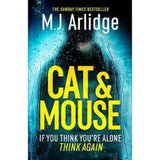 M.J. Arlidge crime thriller Cat and Mouse hardback, UK version