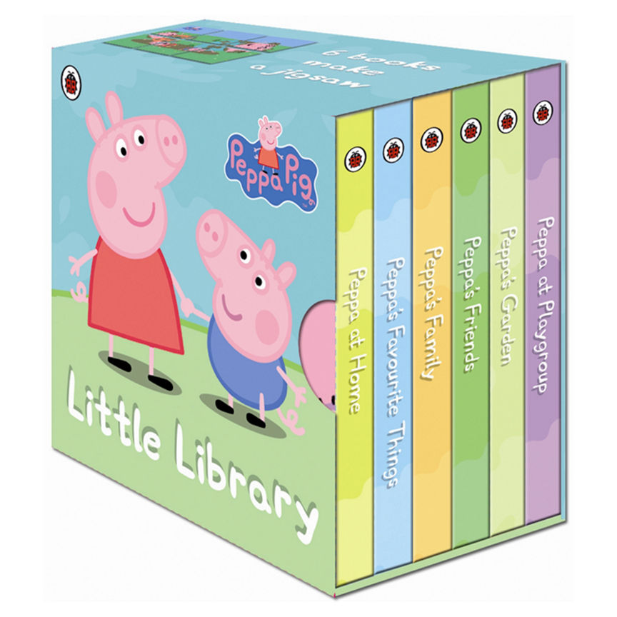 Hardback Peppa Pig Little Library GOODS ASDA   