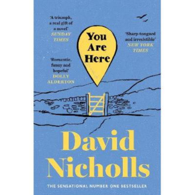 David Nicholls You Are Here paperback book, imported from the UK