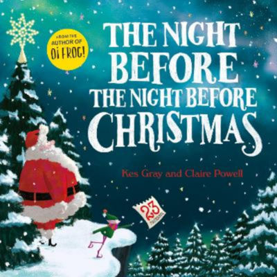 Kes Gray Night Before Christmas children's book cover, UK version