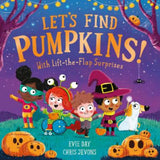 Let's Find Pumpkins! Halloween lift-the-flap book, imported from the UK