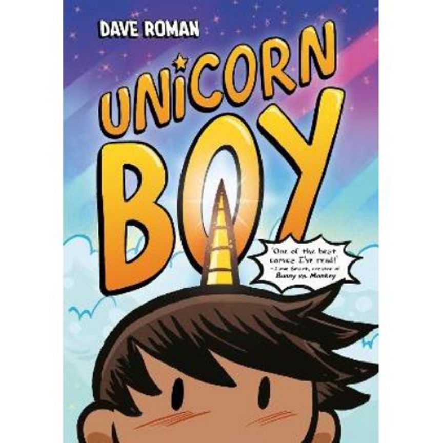 Unicorn Boy by Dave Roman GOODS ASDA   