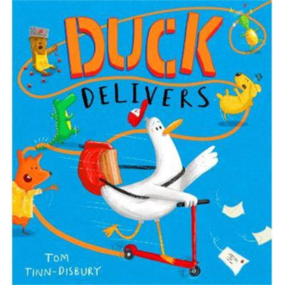 Tom Tinn-Disbury Duck Delivers children's picture book, imported from the UK