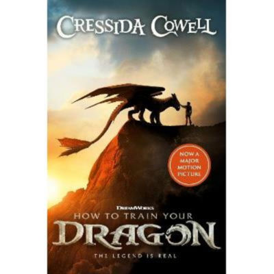 How to Train Your Dragon film tie-in edition book by Cressida Cowell (British brand)