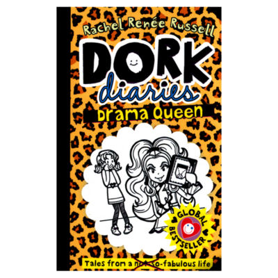 Rachel Renée Russell Dork Diaries Drama Queen book - British product