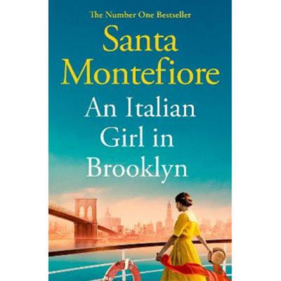 Santa Montefiore Italian Girl in Brooklyn paperback novel (British brand)