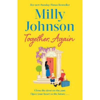 Milly Johnson Together Again hardback book cover - British product