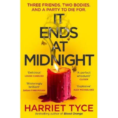 Harriet Tyce thriller novel It Ends at Midnight paperback - British product
