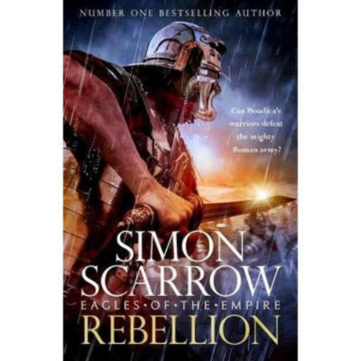 Paperback Rebellion book by Simon Scarrow, imported from the UK