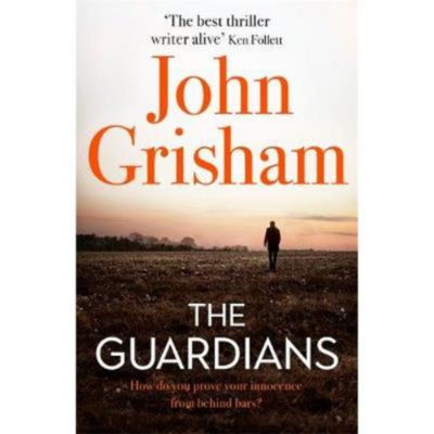 John Grisham The Guardians paperback book cover - British product