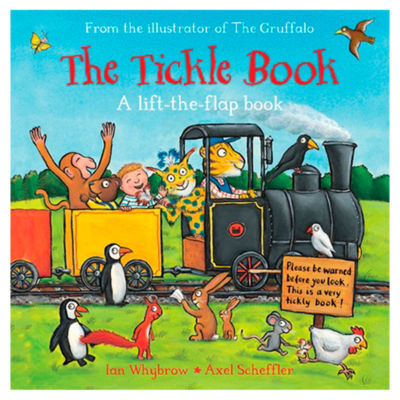 Ian Whybrow The Tickle Book lift-the-flap children's book, UK version