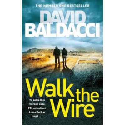 David Baldacci thriller novel Walk the Wire paperback (British brand)