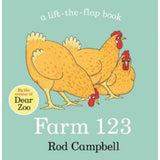 Rod Campbell Farm 123 board book counting farm animals (British brand)