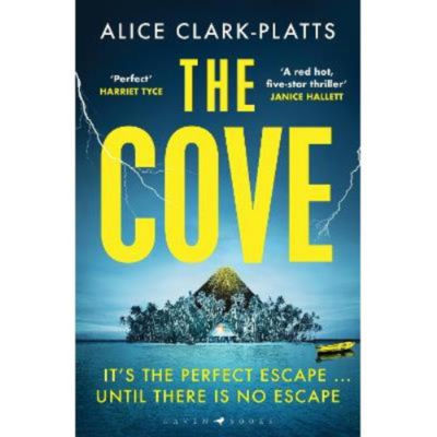 Alice Clark-Platts The Cove paperback book cover, imported from the UK