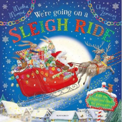 Bunny Adventures Sleigh Ride board book - British product