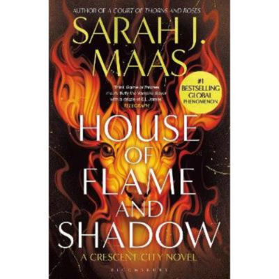 Sarah J. Maas House of Flame and Shadow book, UK version