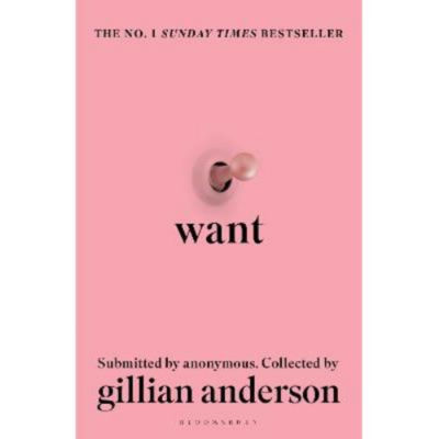 Gillian Anderson Want paperback book, UK version